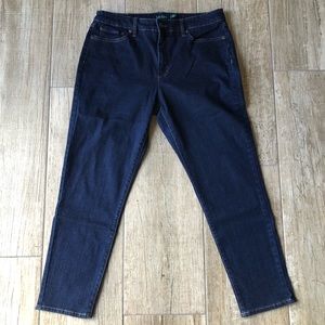 Ralph Lauren  Classic Skinny Cropped Curvy 12